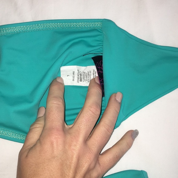 Hot Miami Styles scrunch butt bikini strapless - Picture 3 of 5